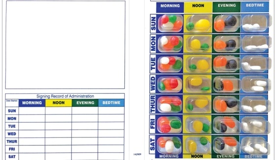free blister pack at pharmacy
